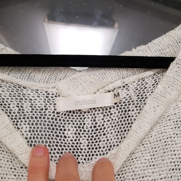 LF Millau High-Low Chunky-knit Sweater - Picture 2 of 5